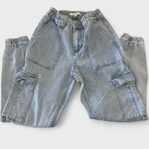 Pacsun Light blue cargo jeans